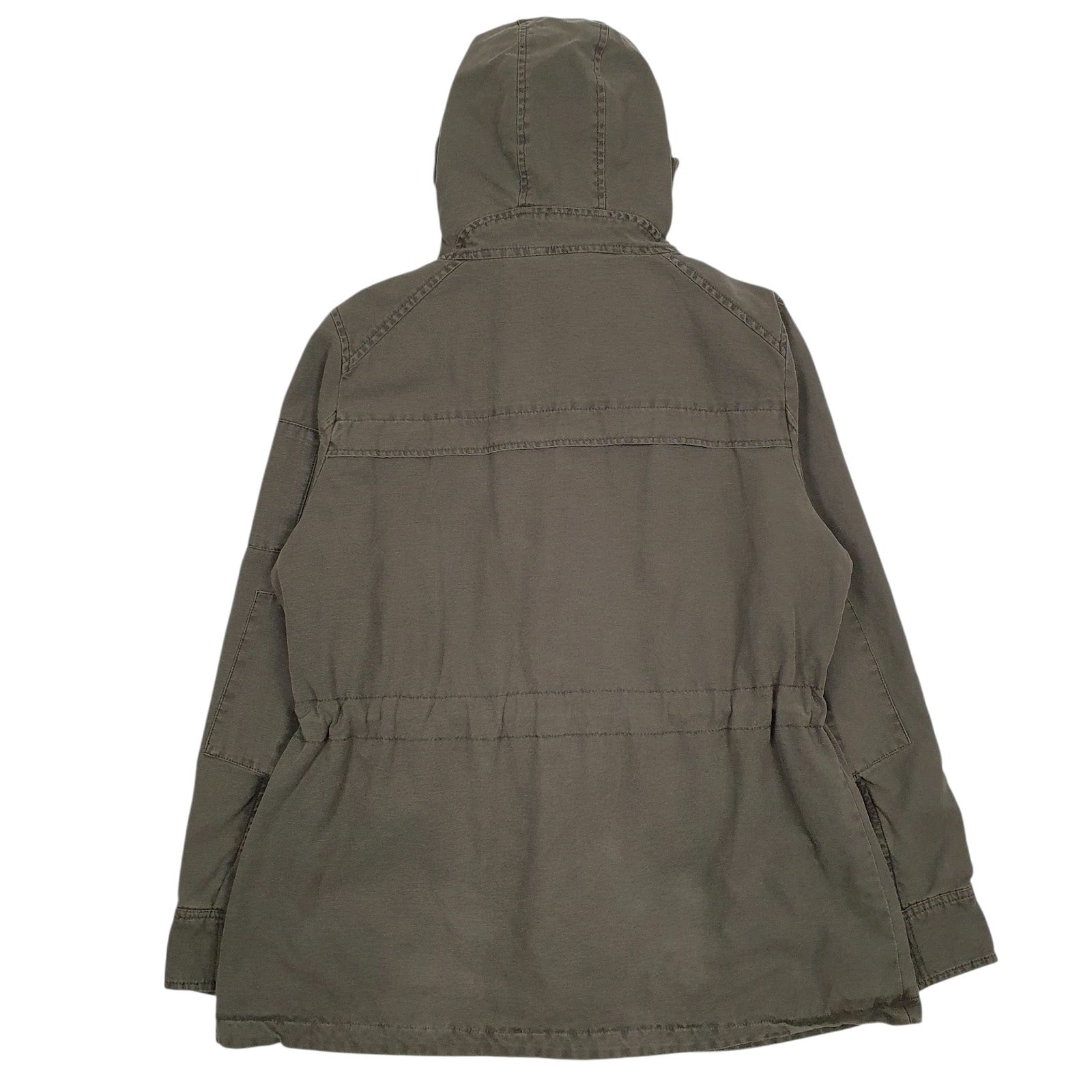 Womens Green Levis Padded  Coat