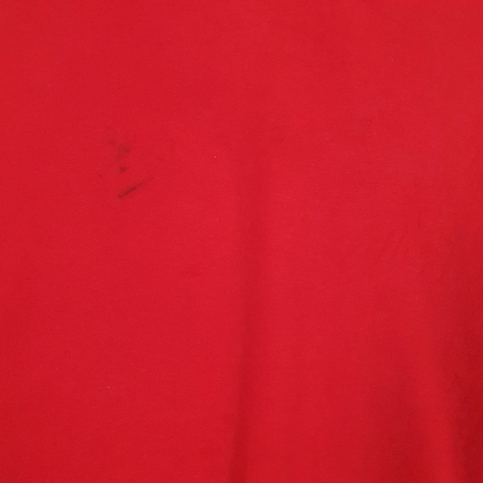 Mens Red Fila Spellout Hoodie Jumper