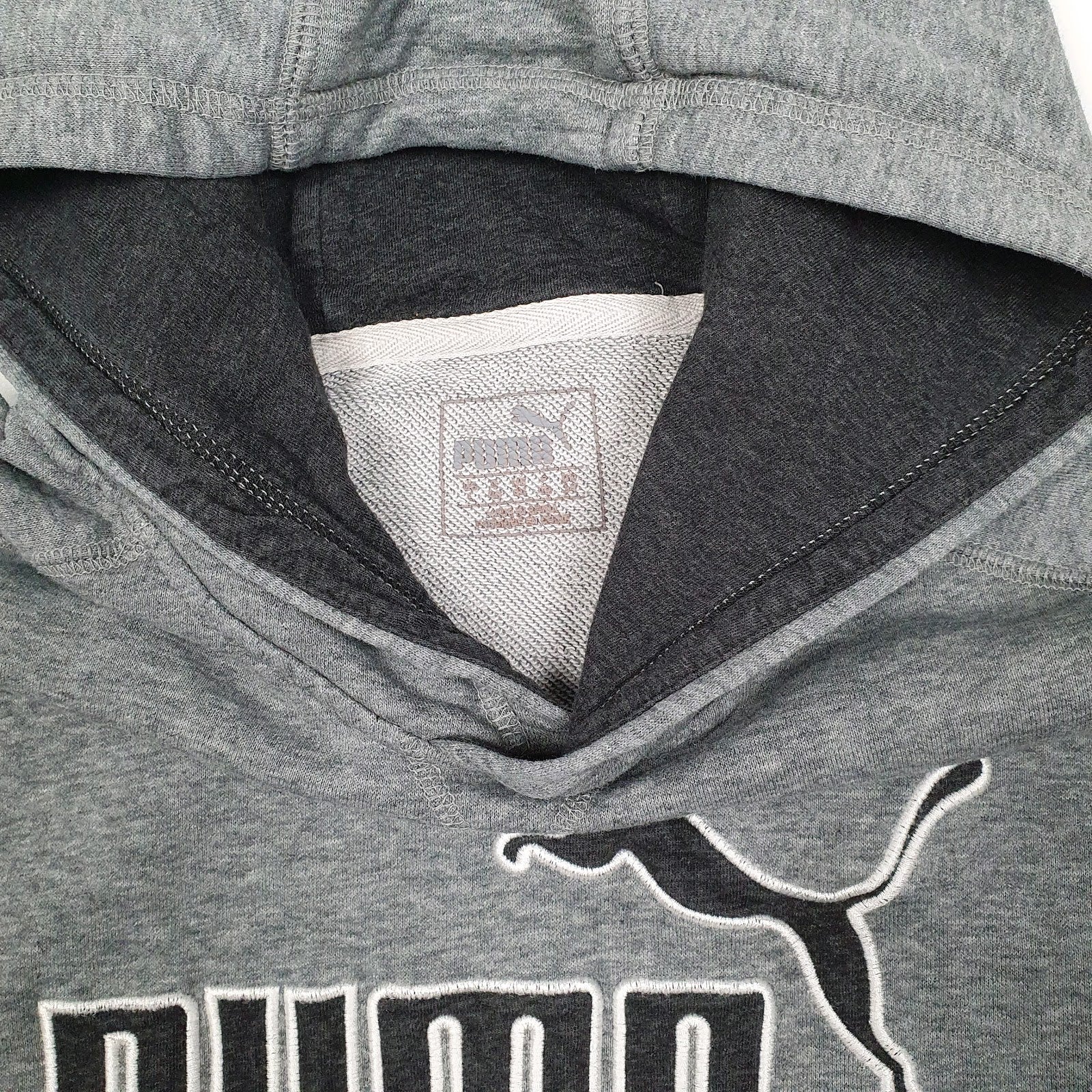 Womens Grey Puma  Hoodie Jumper