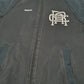Mens Black Reebok Athletic Club Tracksuit Top Full Zip Jumper