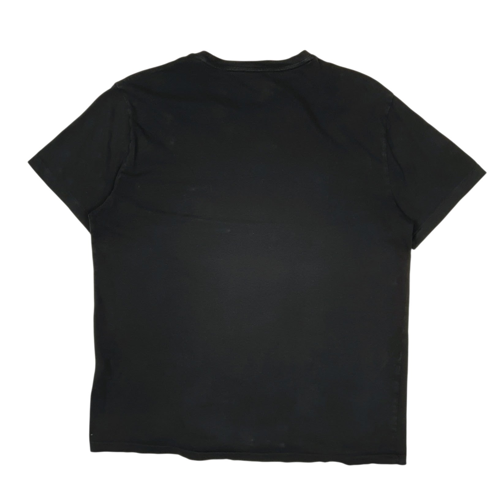 Mens Black Polo Ralph Lauren Custom Slim Fit Full Zip T Shirt