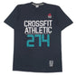 Mens Black Reebok Crossfit Short Sleeve T Shirt