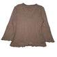 Womens Brown Dismero  V Neck Jumper