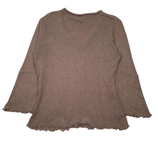 Womens Brown Dismero  V Neck Jumper