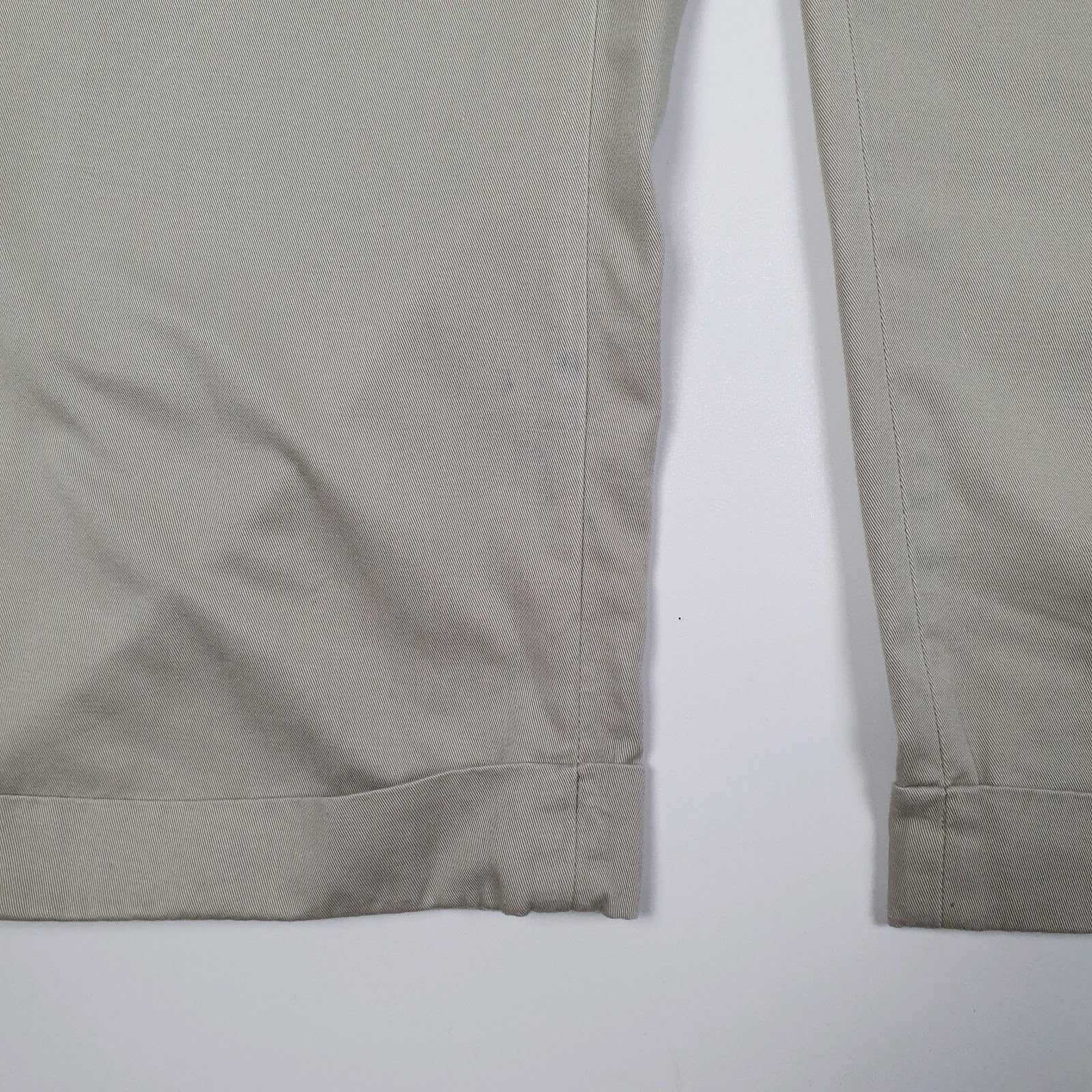 Mens Beige Polo Ralph Lauren Vintage 90s Pleated  Trousers