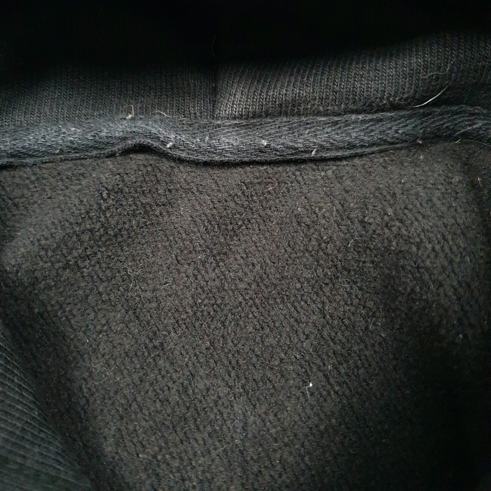 Mens Black Champion Reverse Weave Spellout Hoodie Jumper