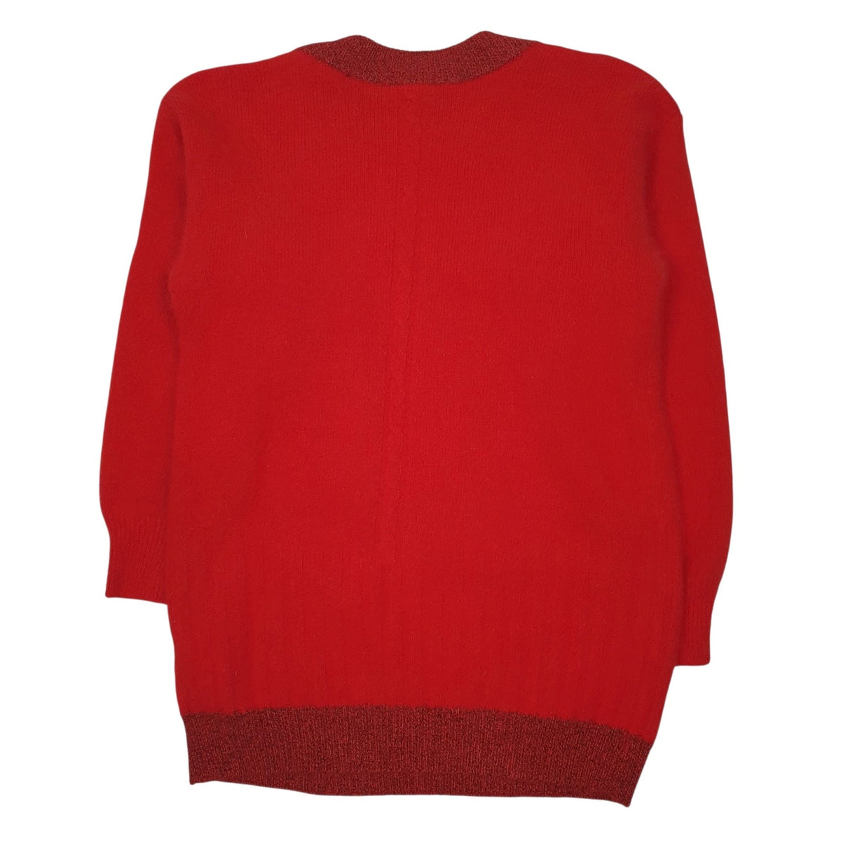 Womens Red Unbranded  Crewneck Jumper