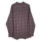 Mens Grey L.L.Bean Flannel  Shirt