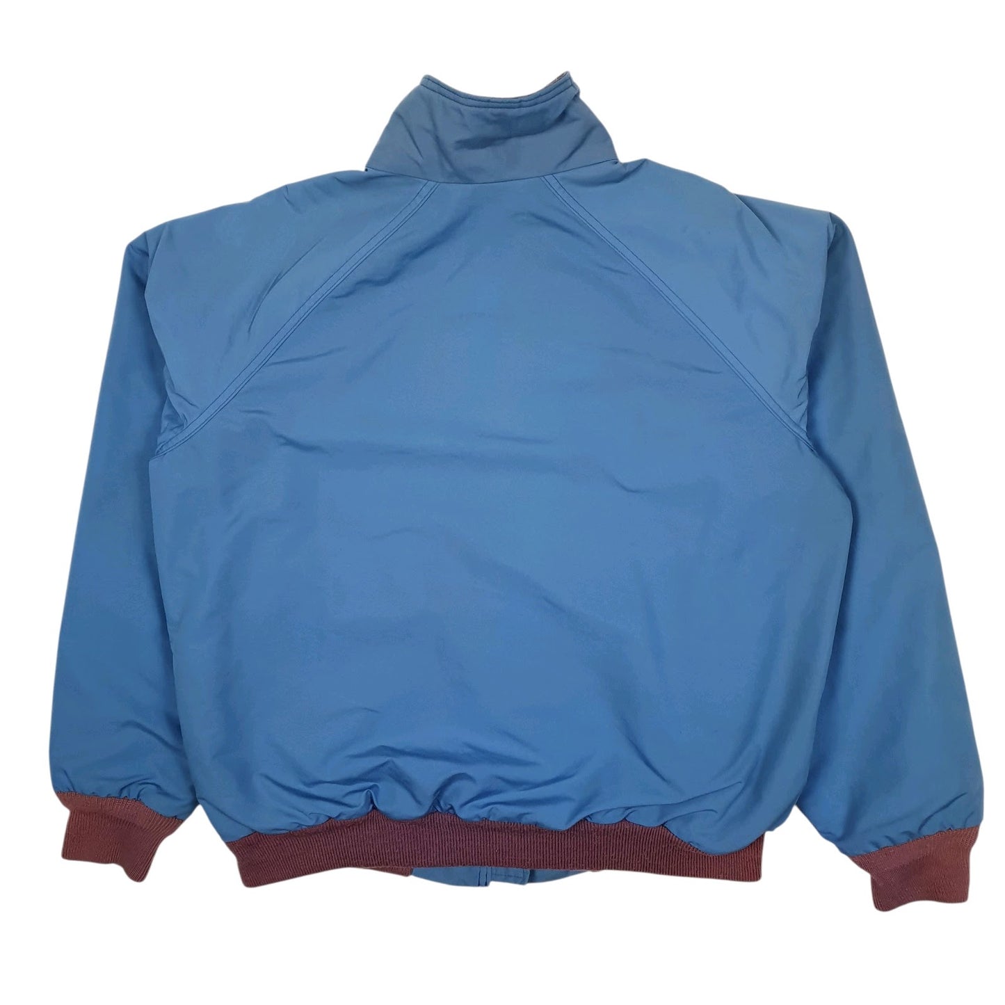 Mens Blue Woolrich Vintage 1970s Fleece Lined Bomber  Coat