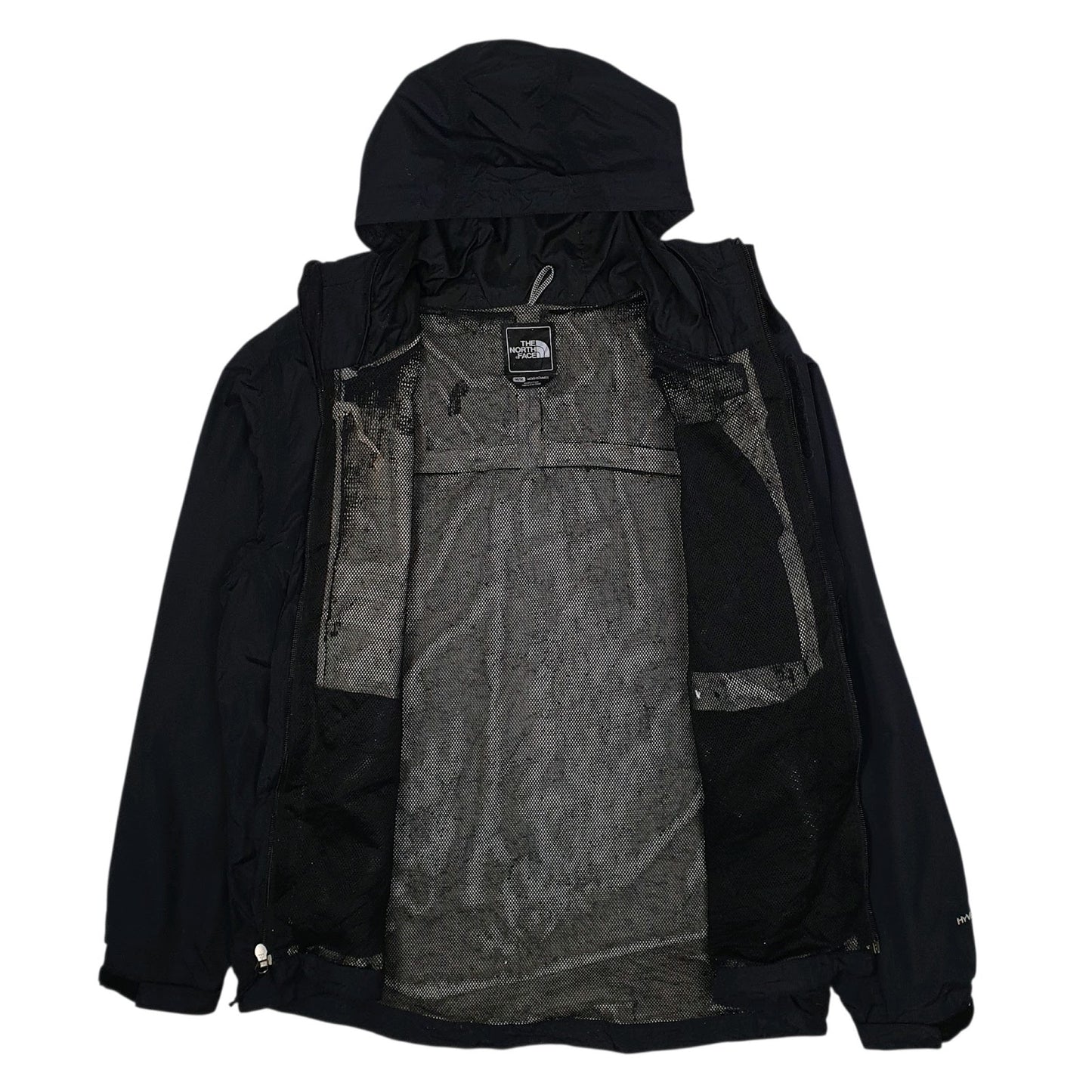 Mens Black The North Face Hyvent  Coat