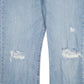 Mens Blue Levis Distressed  Jeans