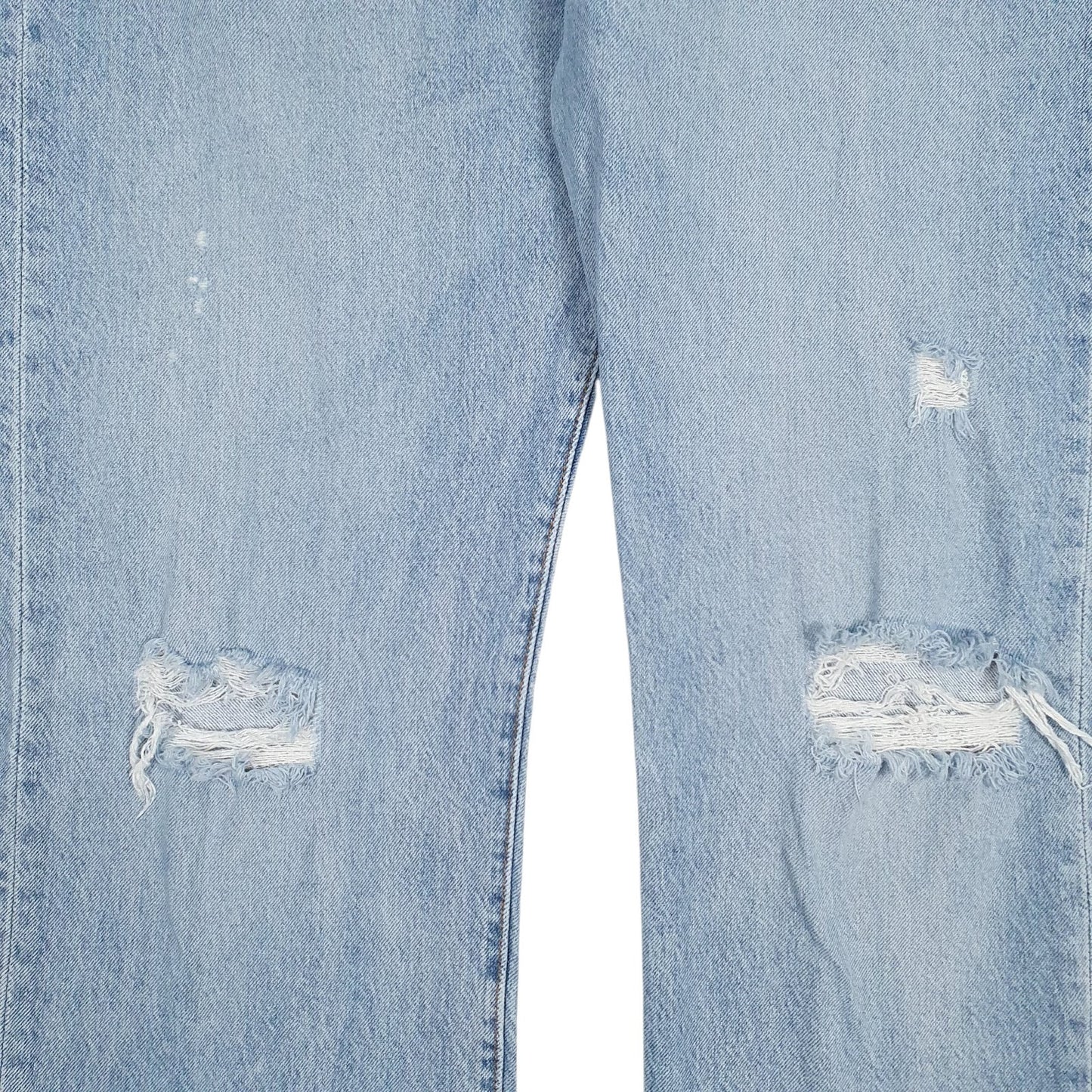 Mens Blue Levis Distressed  Jeans
