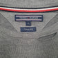 Mens Grey Tommy Hilfiger  Crewneck Jumper