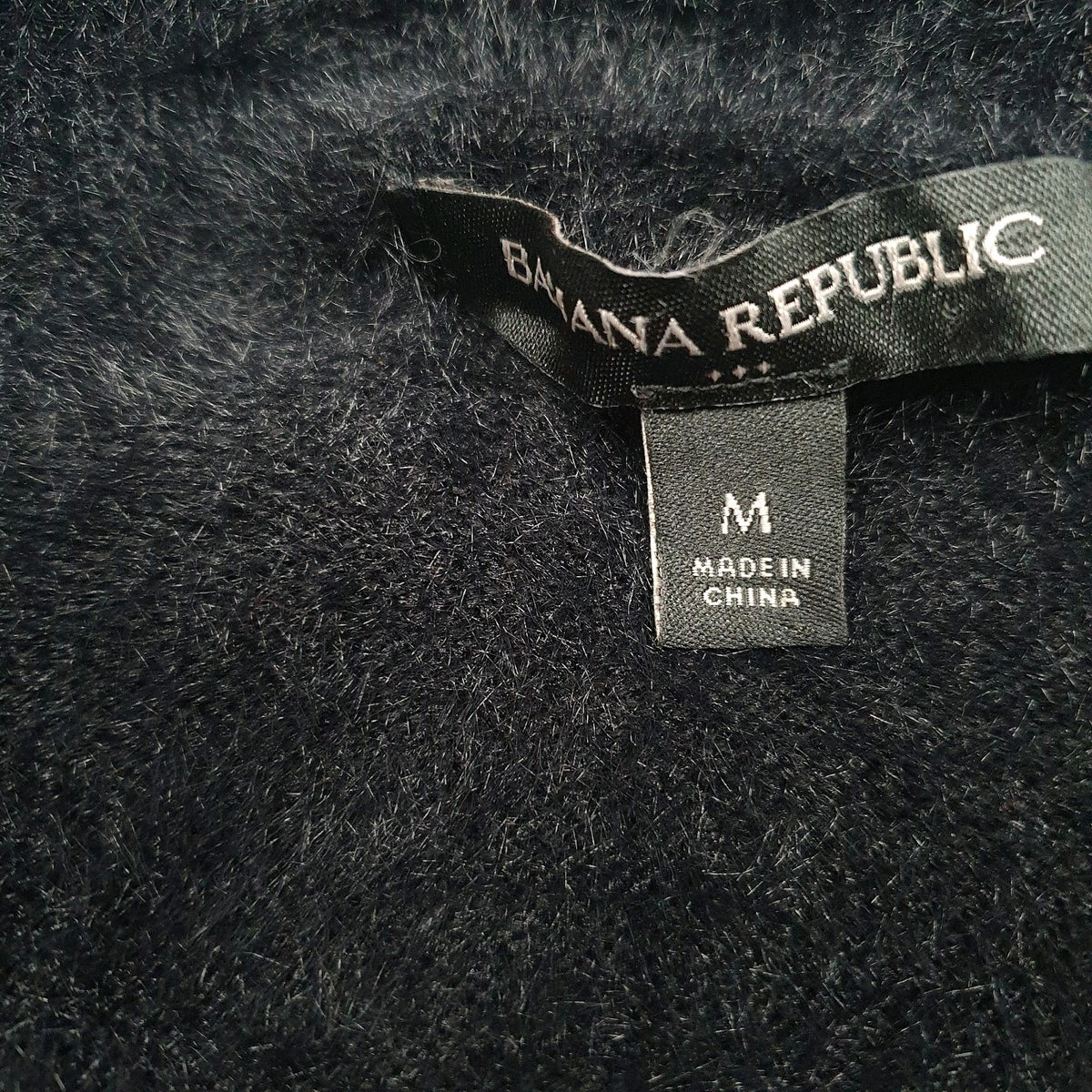 Womens Black Banana Republic  V Neck Jumper