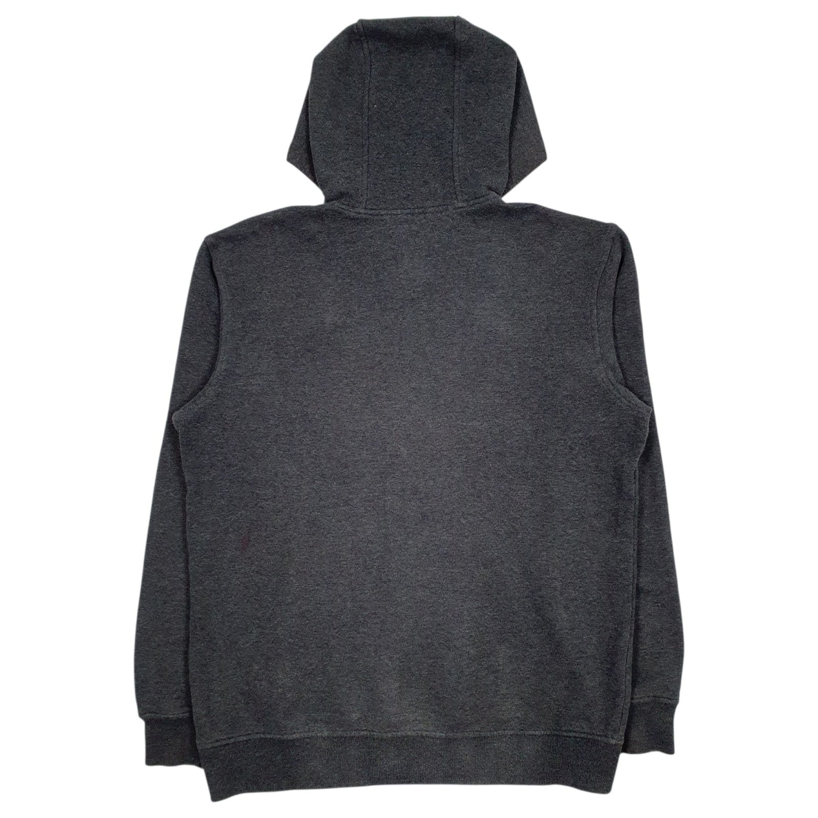 Mens Grey Adidas Spellout Hoodie Jumper