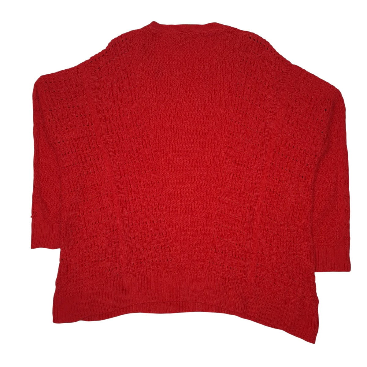 Mens Red Tommy Hilfiger Knit Crewneck Jumper