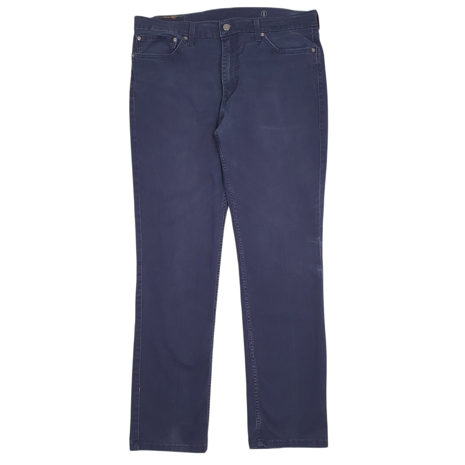 Mens Navy Levis 511 Chino Trousers