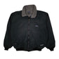 Mens Black Patagonia Shelled Synchilla Fleece Vintage 90s Crewneck Coat