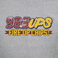 Mens Grey Gildan Central Michigan Football  T Shirt