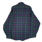 Mens Green L.L.Bean Vintage 90s Flannel  Shirt