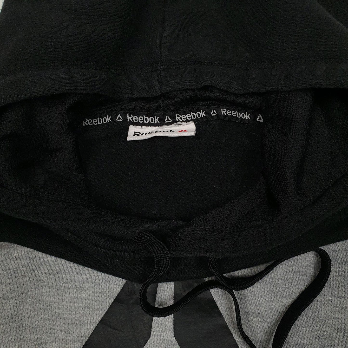 Mens Black Reebok  Hoodie Jumper