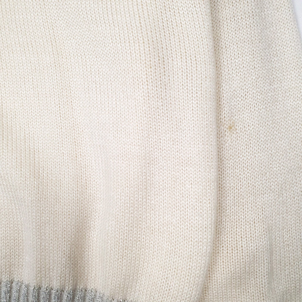 Womens Cream Unbranded  Crewneck Jumper