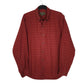 Mens Red Eddie Bauer  Long Sleeve Shirt