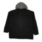 Mens Black Wrangler Windbreaker Chore Hoodie  Coat