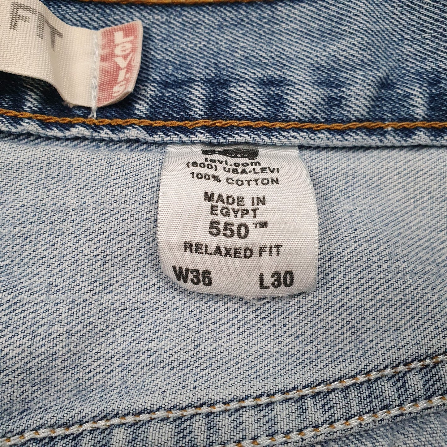 Mens Blue Levis Distressed  Jeans