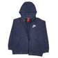 Womens Navy Nike  Full Zip Jumper