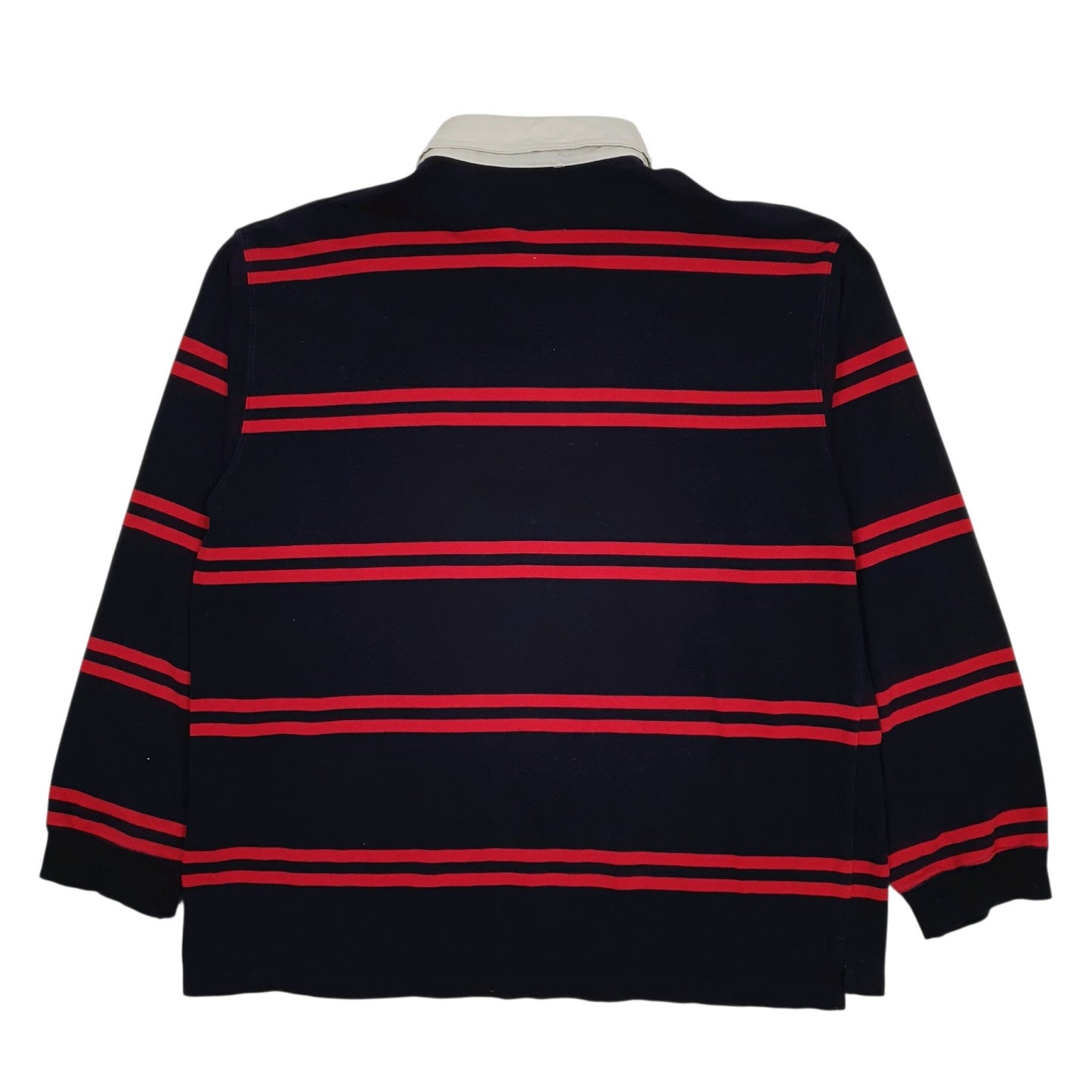 Mens Navy Christopher Rand Rugby Vintage 90s  Polo Shirt