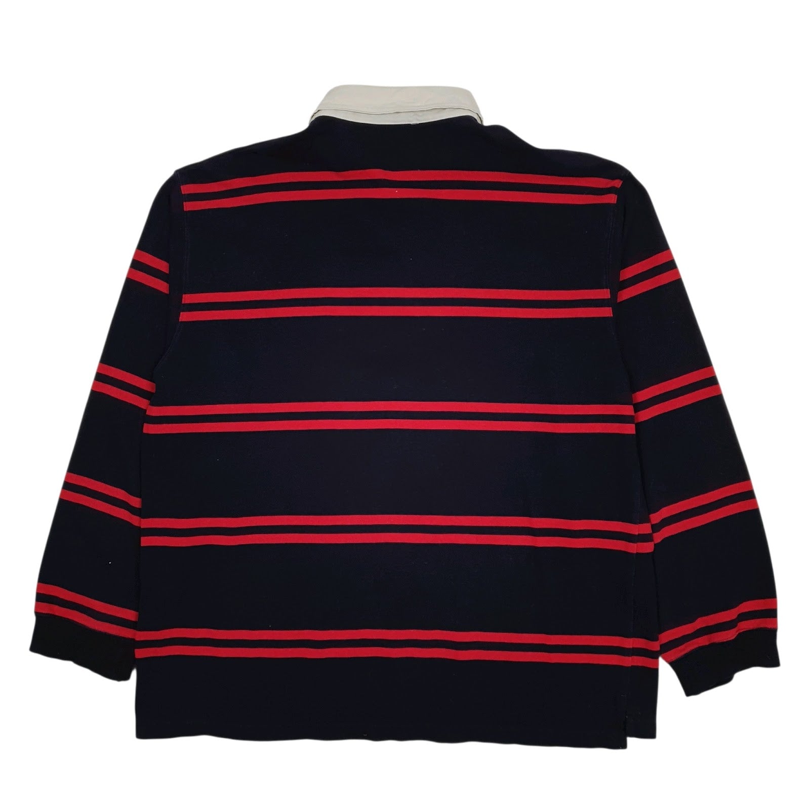 Mens Navy Christopher Rand Rugby Vintage 90s  Polo Shirt