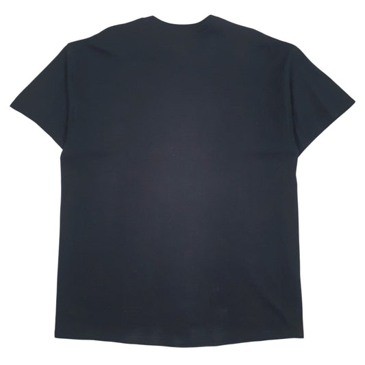 Mens Black Gildan Graphic  T Shirt