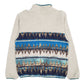 Womens Cream Patagonia Synchilla Snap-T Quarter Zip Jumper