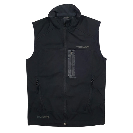Mens Black Columbia Sportswear Company Titanium Vest  Coat
