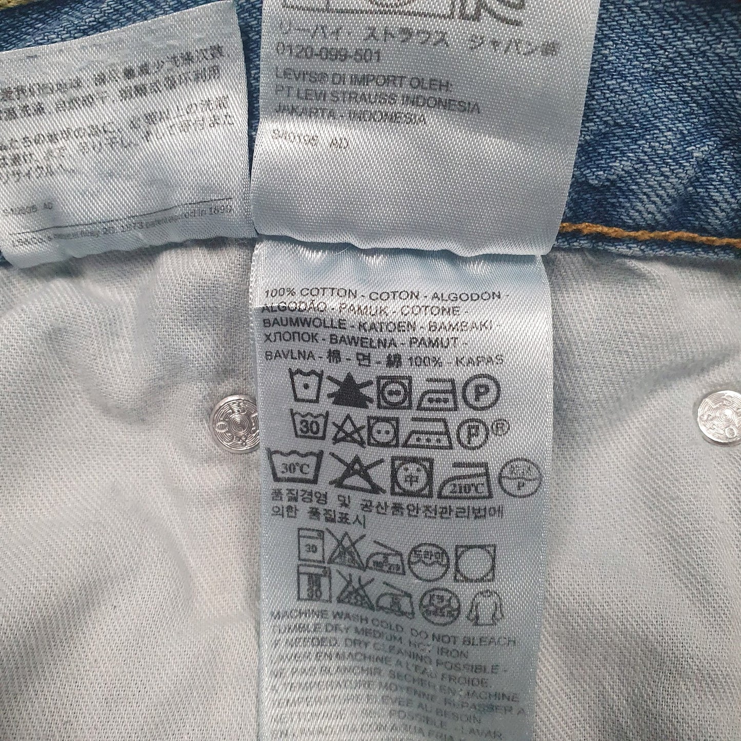 Mens Blue Levis   Jeans