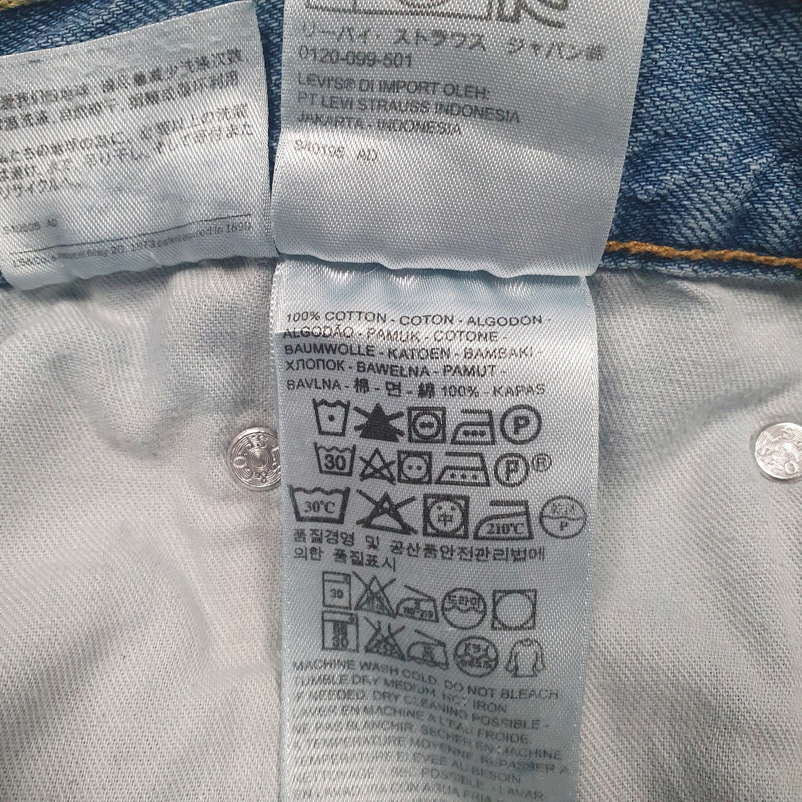 Mens Blue Levis   Jeans