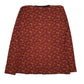 Womens Orange Baba Design  V Neck Jumper