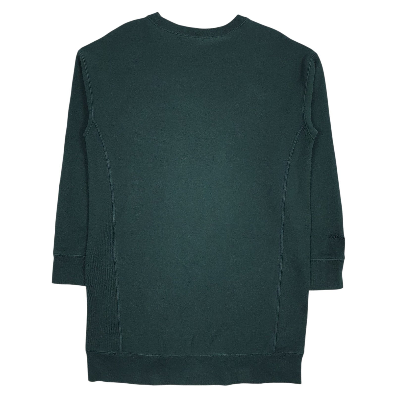 Mens Green Champion Reverse Weave Crewneck Jumper