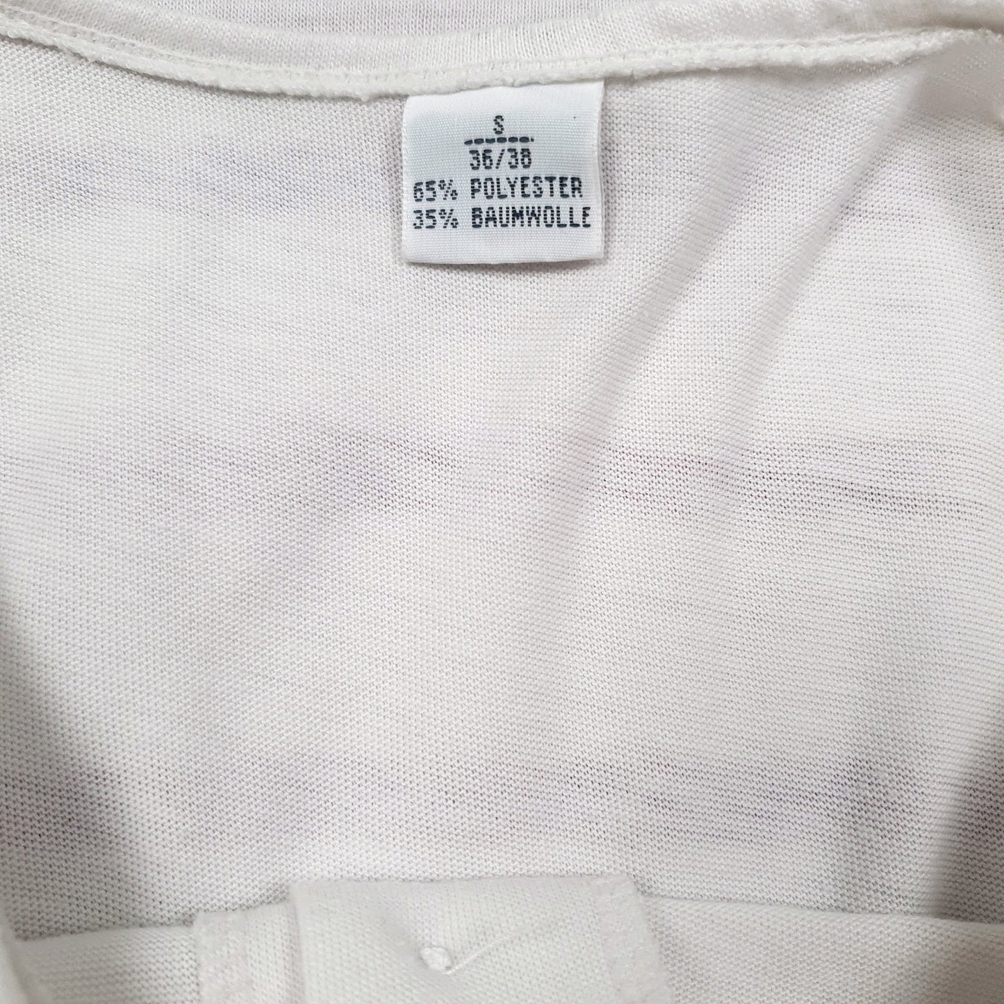 Womens White Unbranded Blouse  Polo Shirt