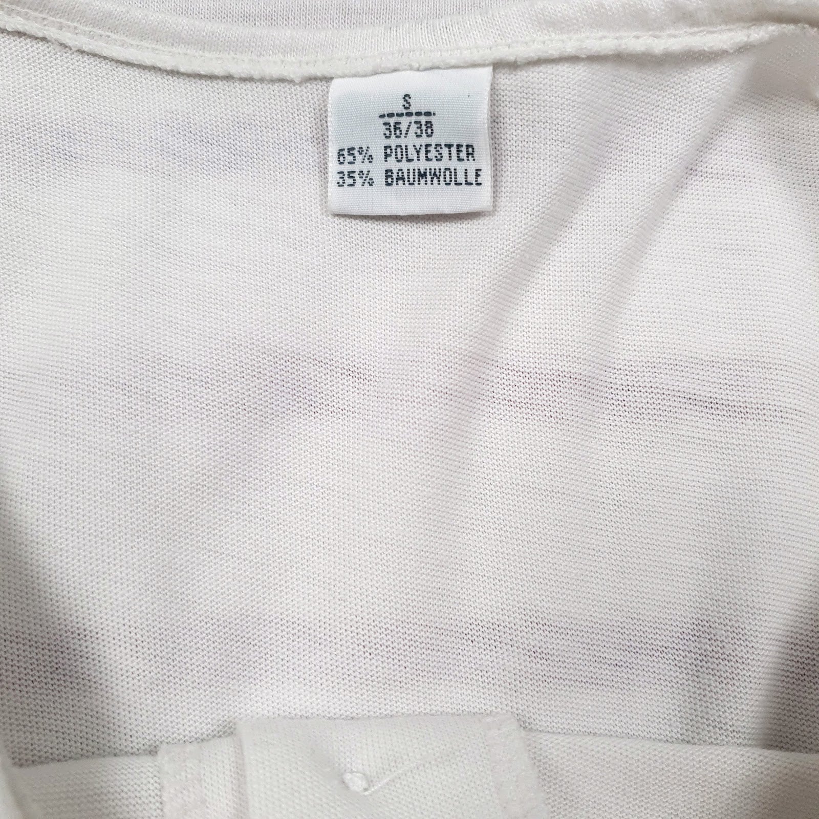 Womens White Unbranded Blouse  Polo Shirt