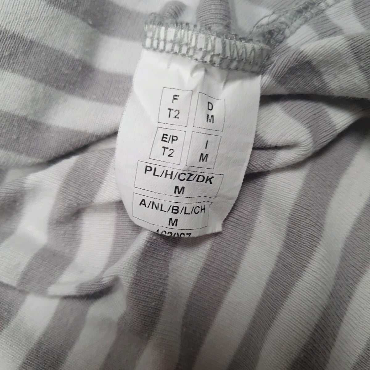 Womens Grey Orsay   T Shirt