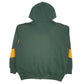 Mens Green NFL Green Bay Packers Full Zip Jumper
