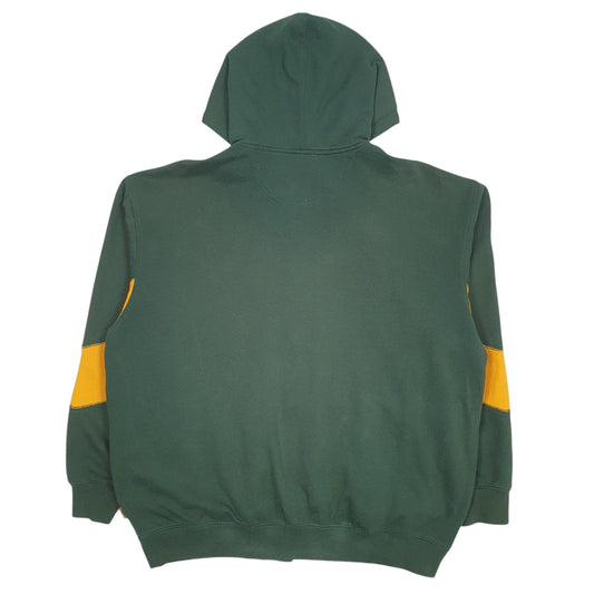 Mens Green NFL Green Bay Packers Full Zip Jumper