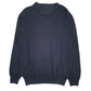Mens Navy Trussardi Jeans  Crewneck Jumper