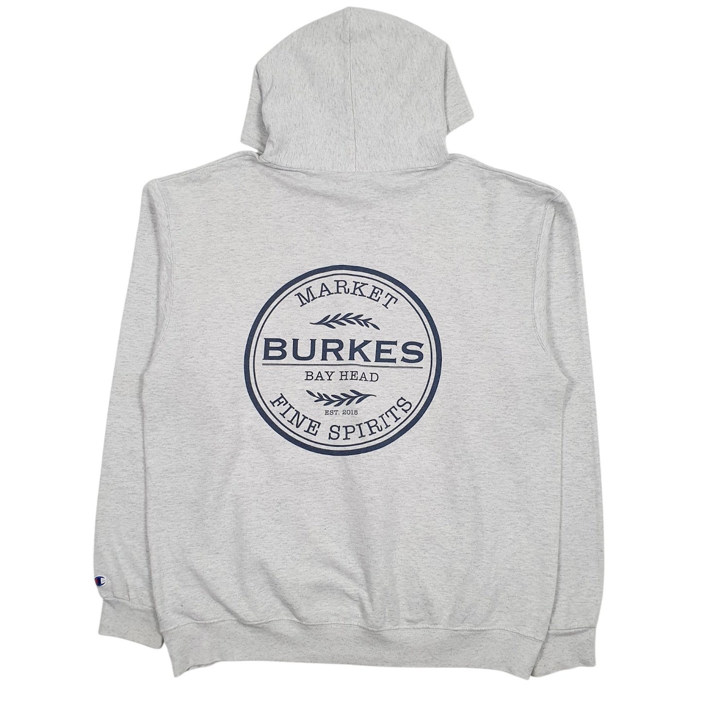 Mens Grey Champion  Hoodie Jumper