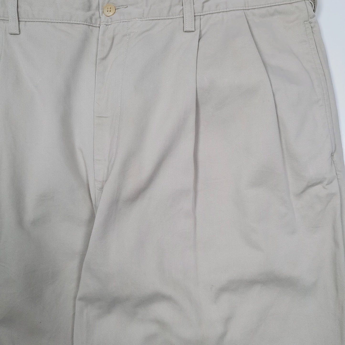 Mens Grey Polo Ralph Lauren Hammond Pant Double Pleated  Trousers