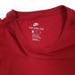 Mens Red Nike   T Shirt