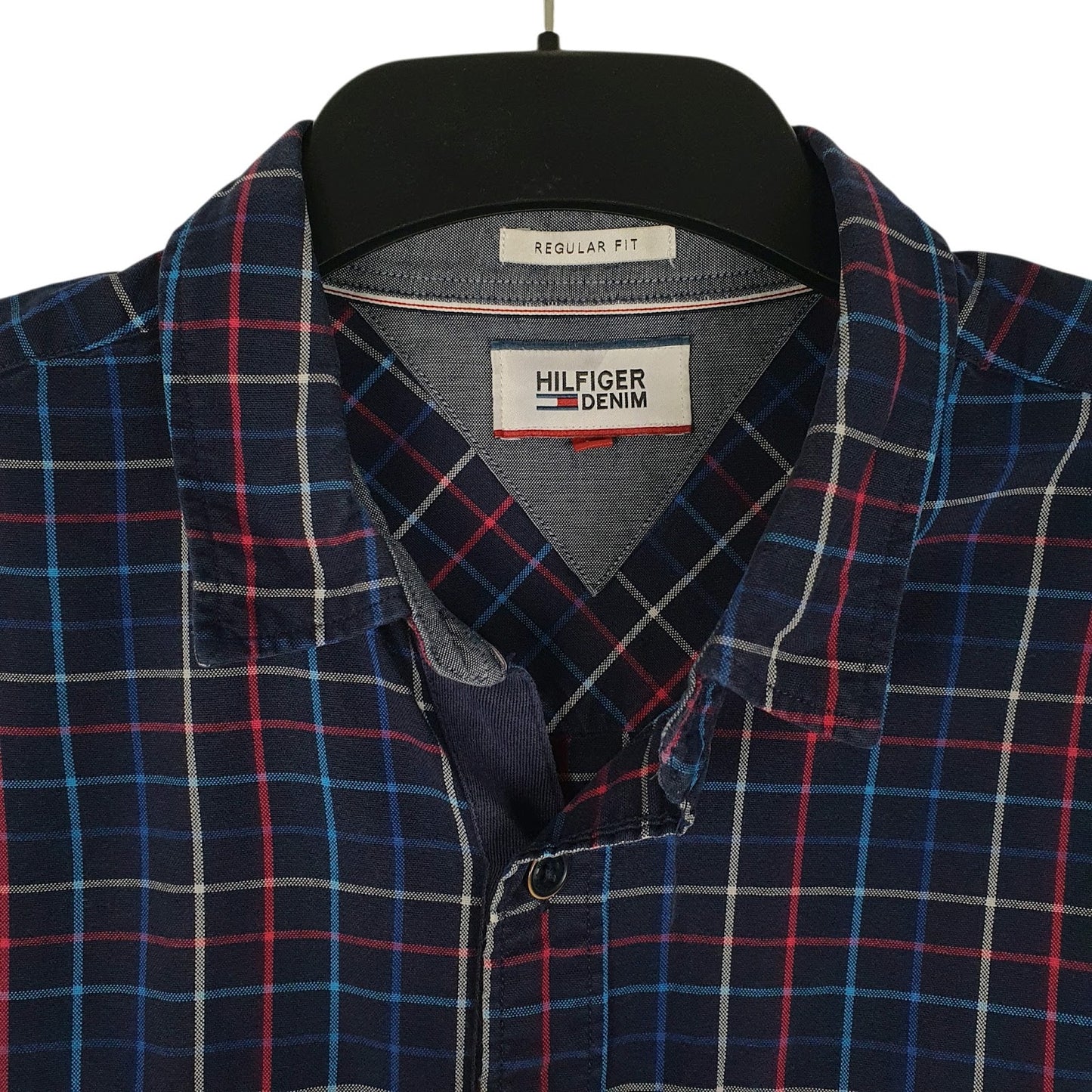 Mens Navy Tommy Hilfiger   Shirt