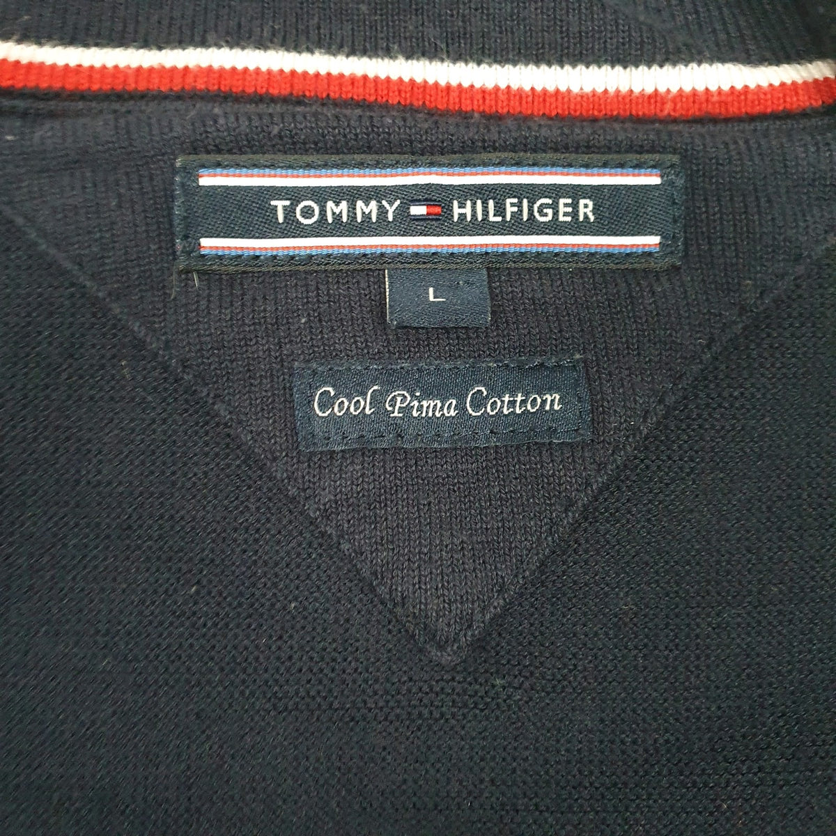 Womens Navy Tommy Hilfiger  Full Zip Jumper